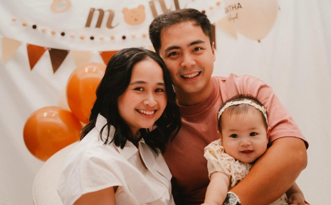 Gritte, Agatha dan Arif Hidayat. (Instagram)